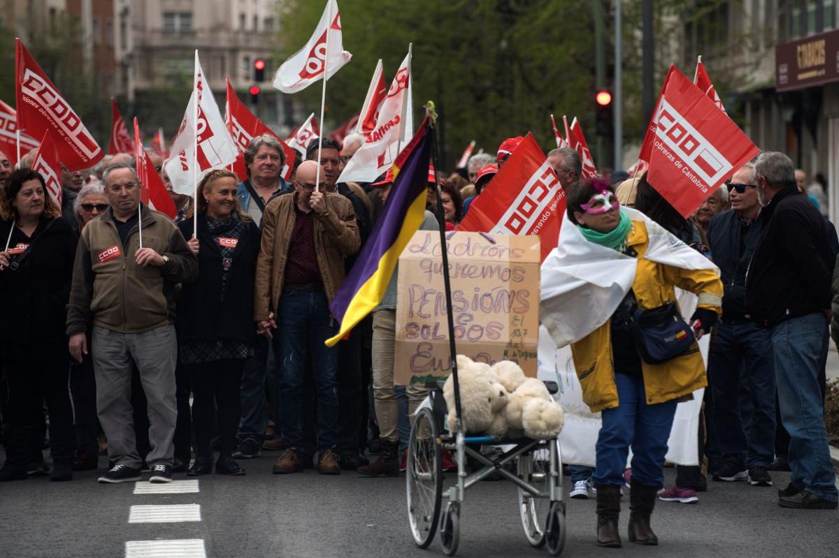 Manifestacin de Pensionistas 15 de abril de 2018