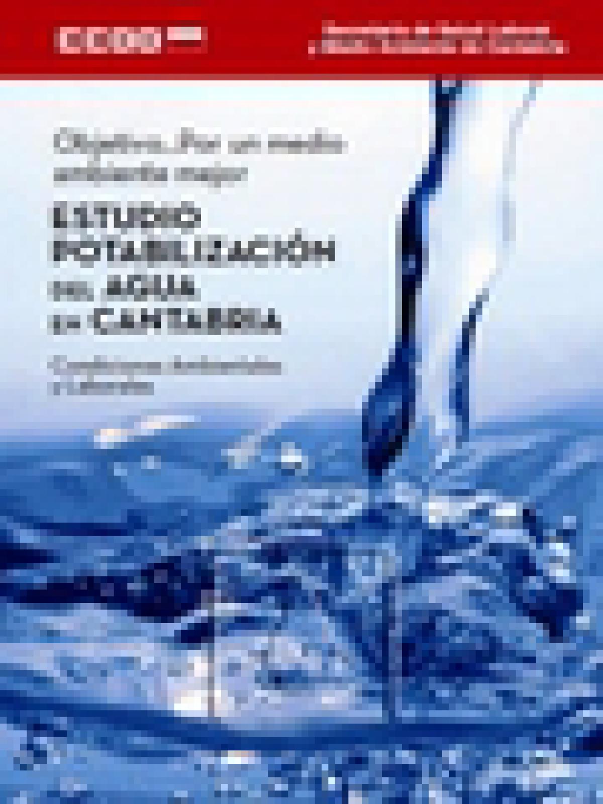 ESTUDIO POTABILIZACIN DEL AGUA EN CANTABRIA. Condiciones ambientales y laborales