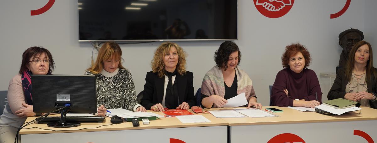 Rueda de prensa del comité de empresa del Gobierno de Cantabria