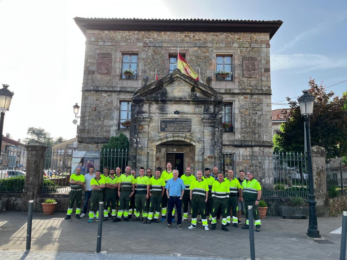 Plantilla de Oxital en la zona occidental de la región