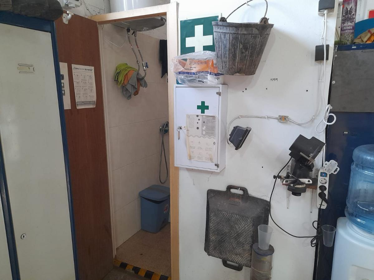 Instalaciones de la base de la comarca forestal 9