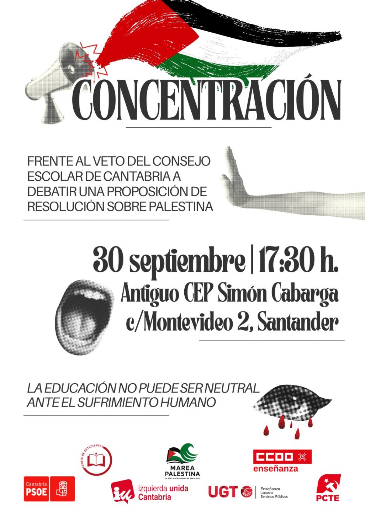 Cartel de la concentración