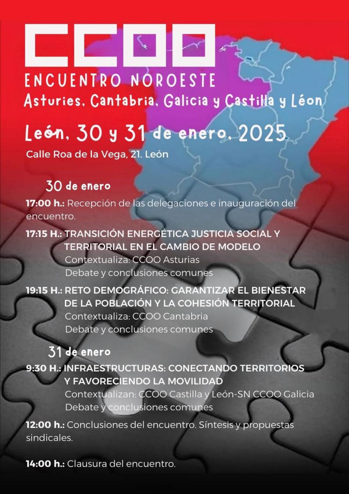 Cartel del encuentro