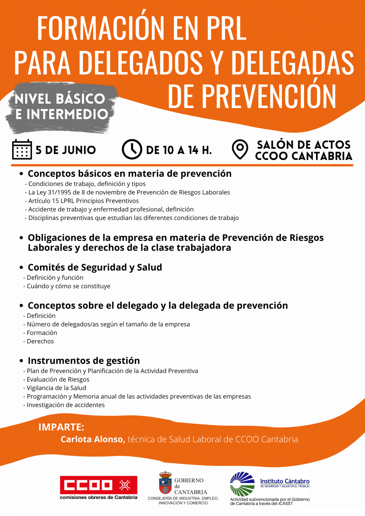 Cartel de la jornada