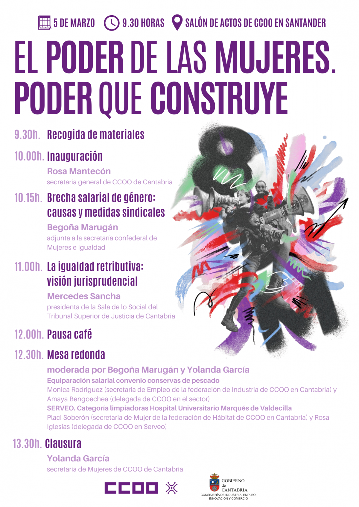 Acto sindical 8M 2026