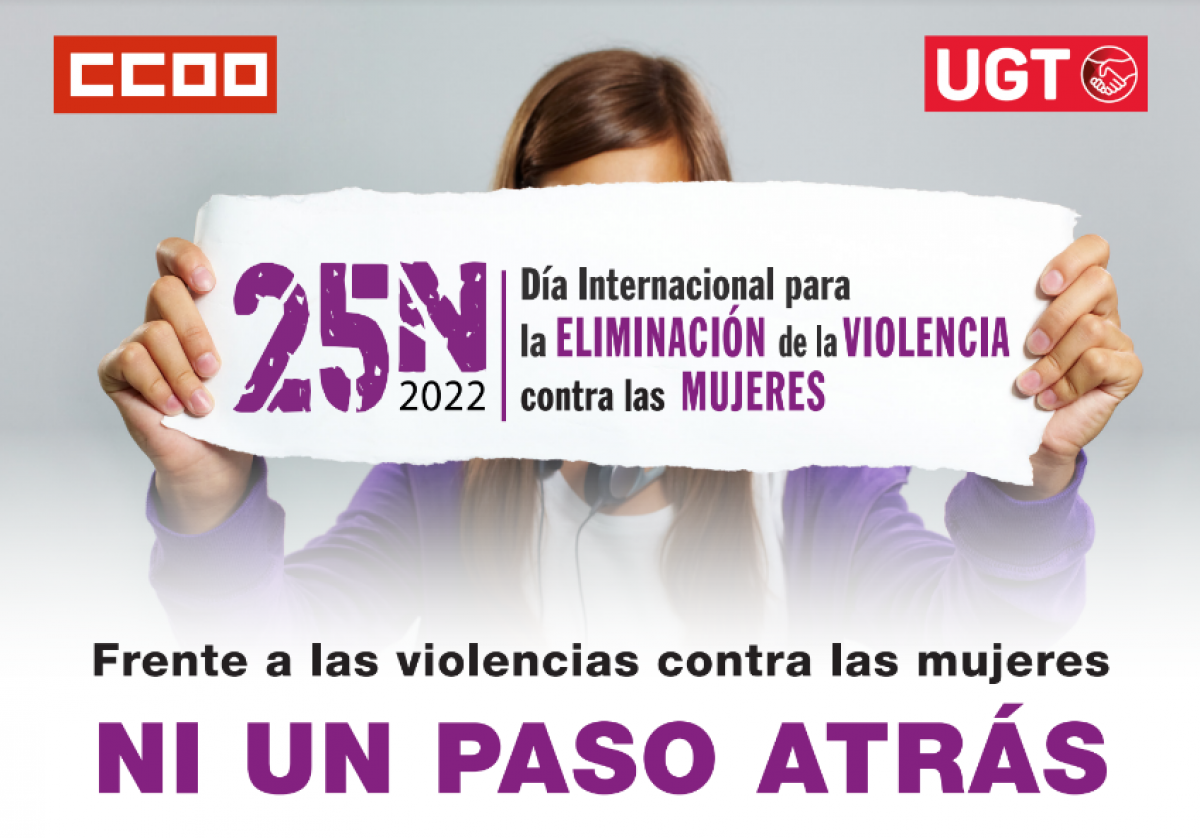 25N, Día Internacional para la Eliminación de la Violencia contra las Mujeres.