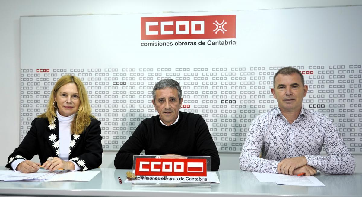 Mara Jess Calva, Carmelo Renedo y Manuel Gmez