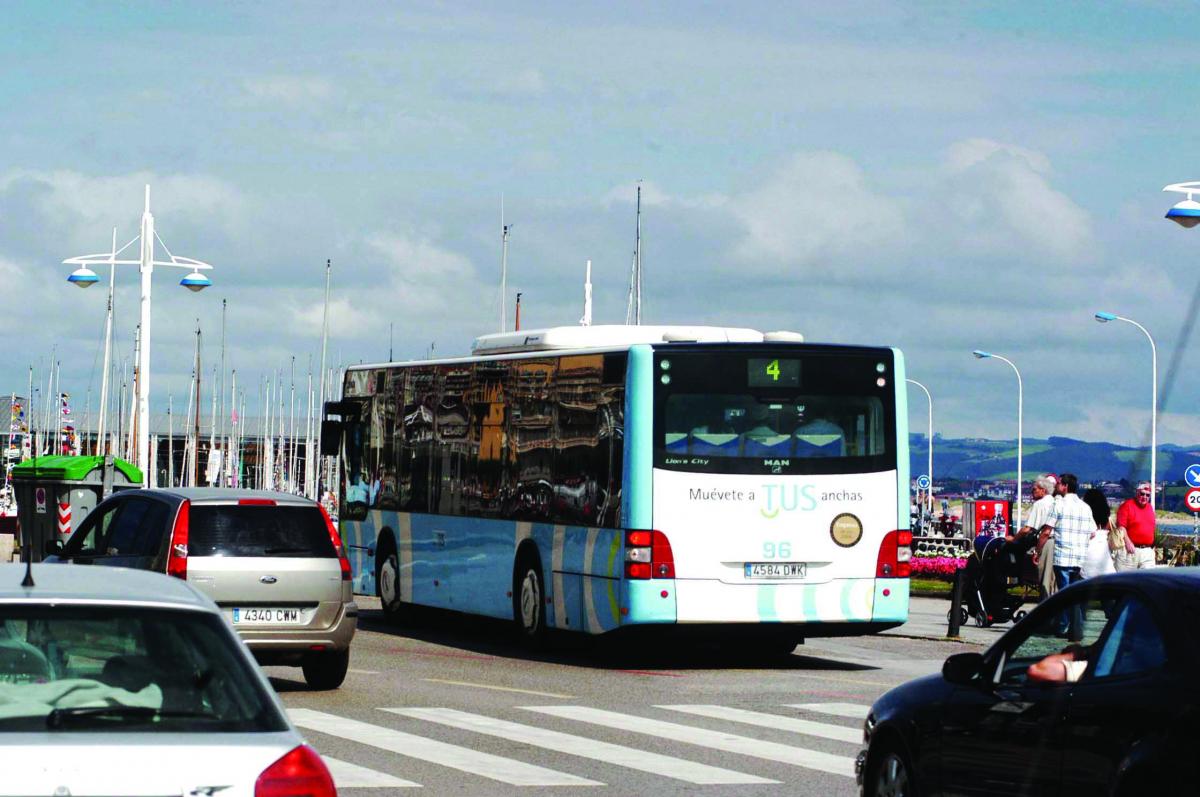 Autobus urbano de Santander