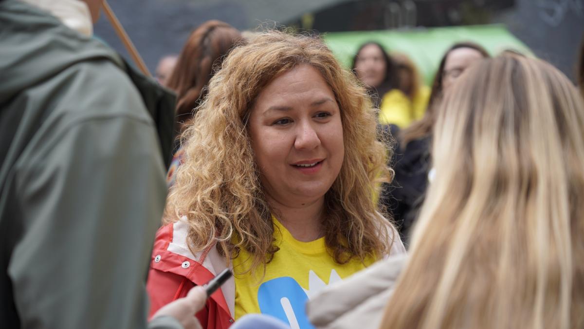 Conchi Sánchez, secretaria general de la Federación de Enseñanza