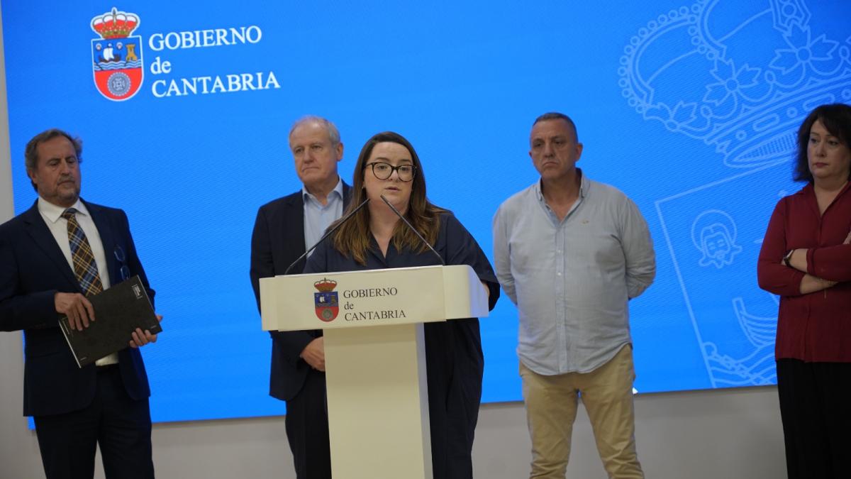 Rosa Mantecón durante la presentación del II Plan de Empleo joven