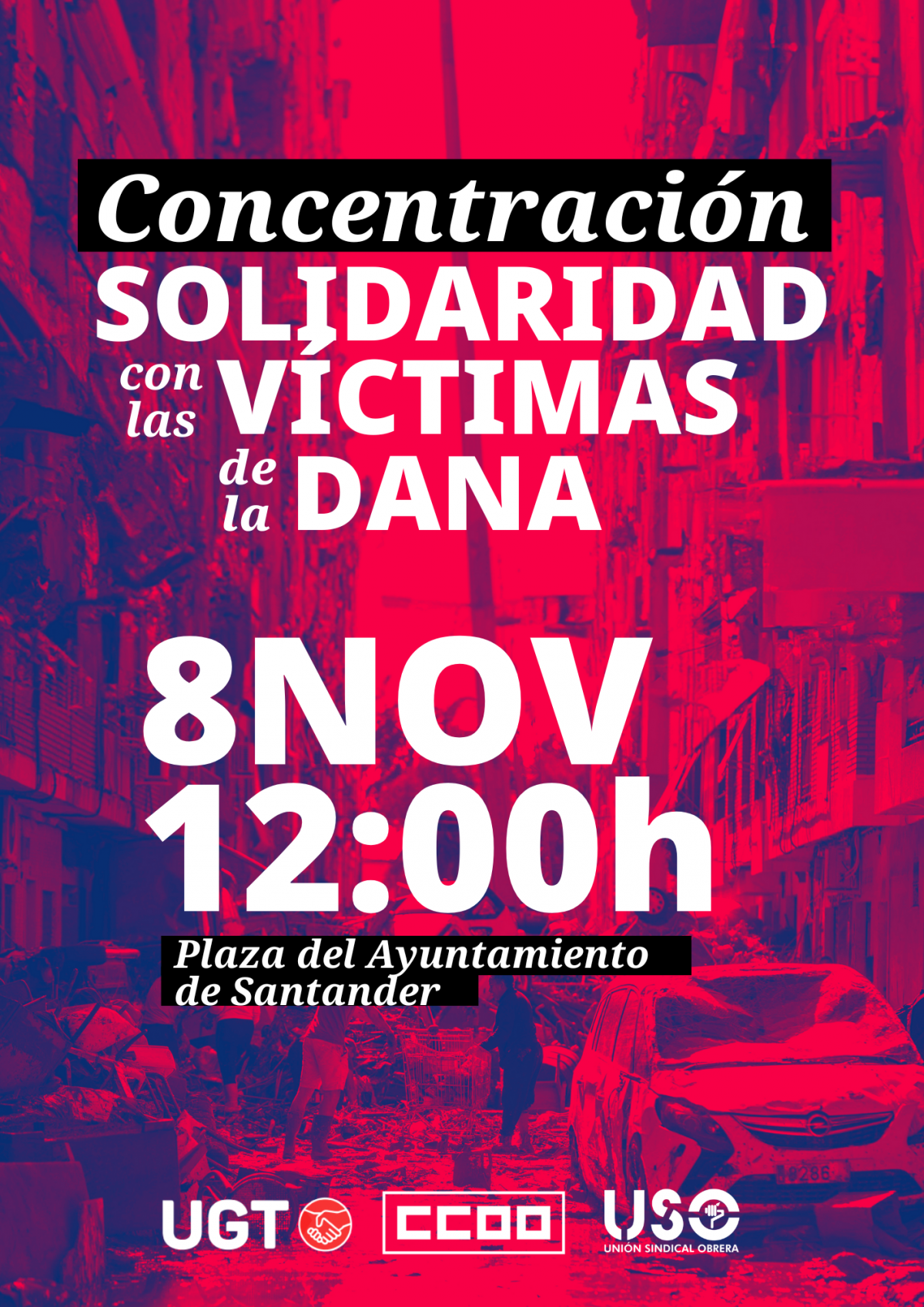 Cartel de la concentracin.