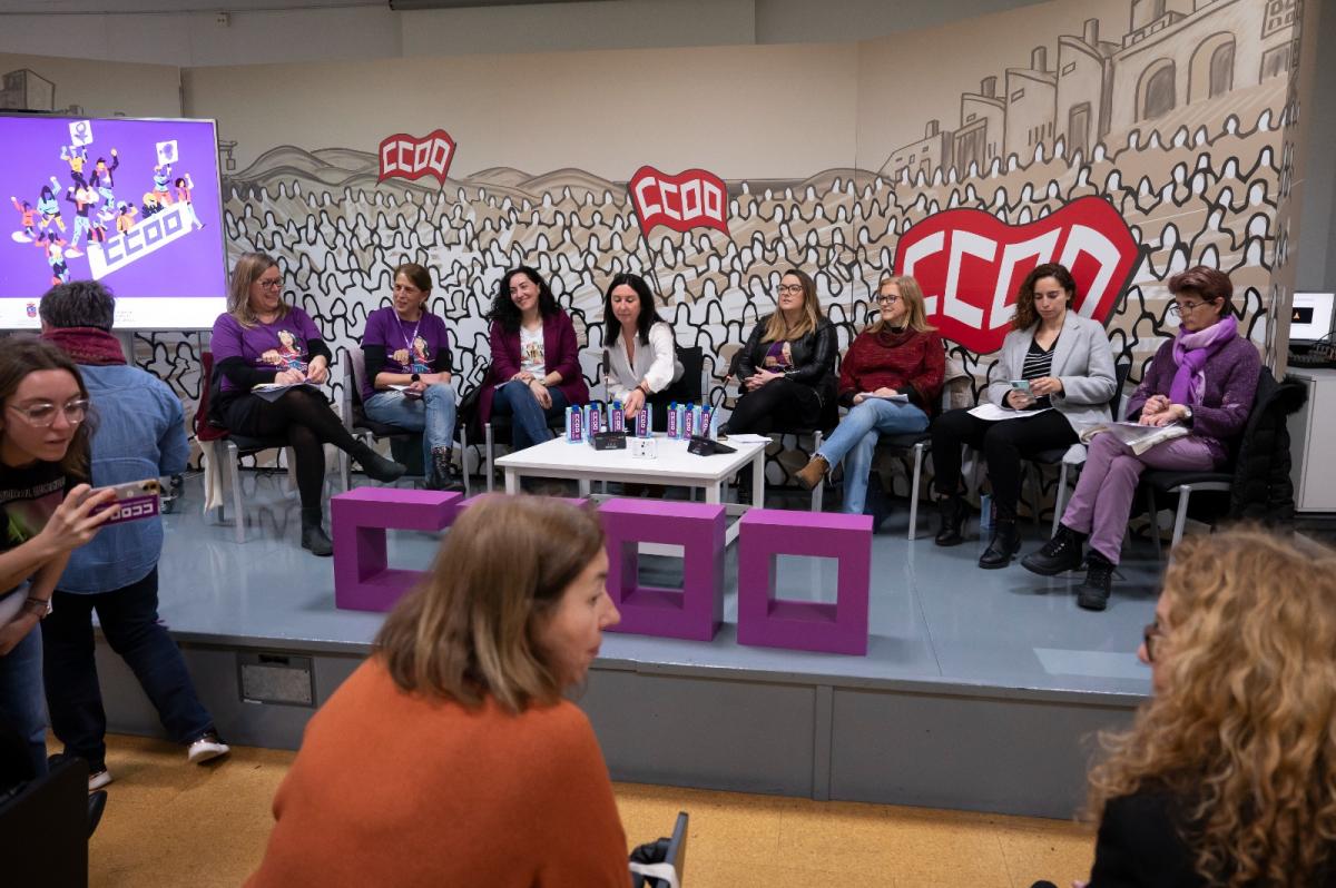 Acto sindical 'Mujeres de CCOO: La acción que derriba barreras' 2023