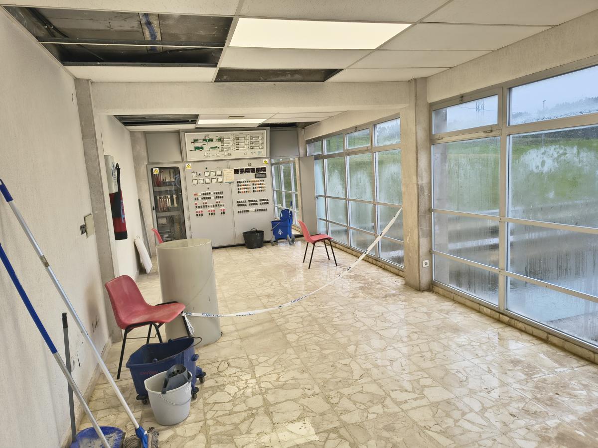 Las instalaciones de la planta potabilizadora están en pésimas condiciones