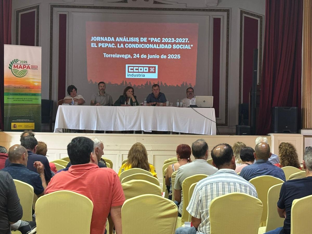 Una de las mesas de la jornada de la PAC