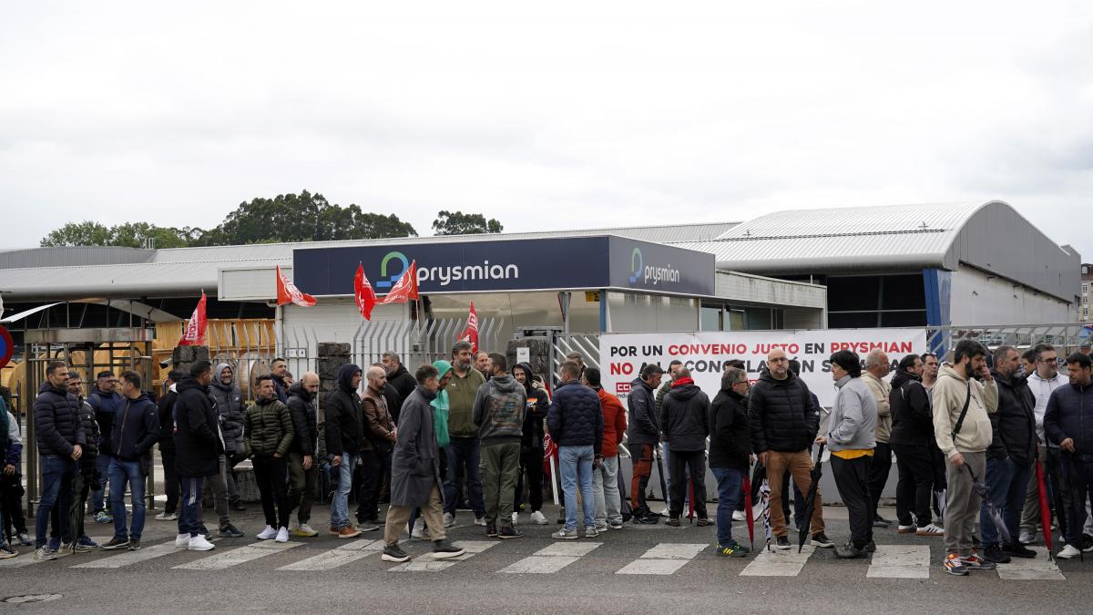 Huelga en Prysmian
