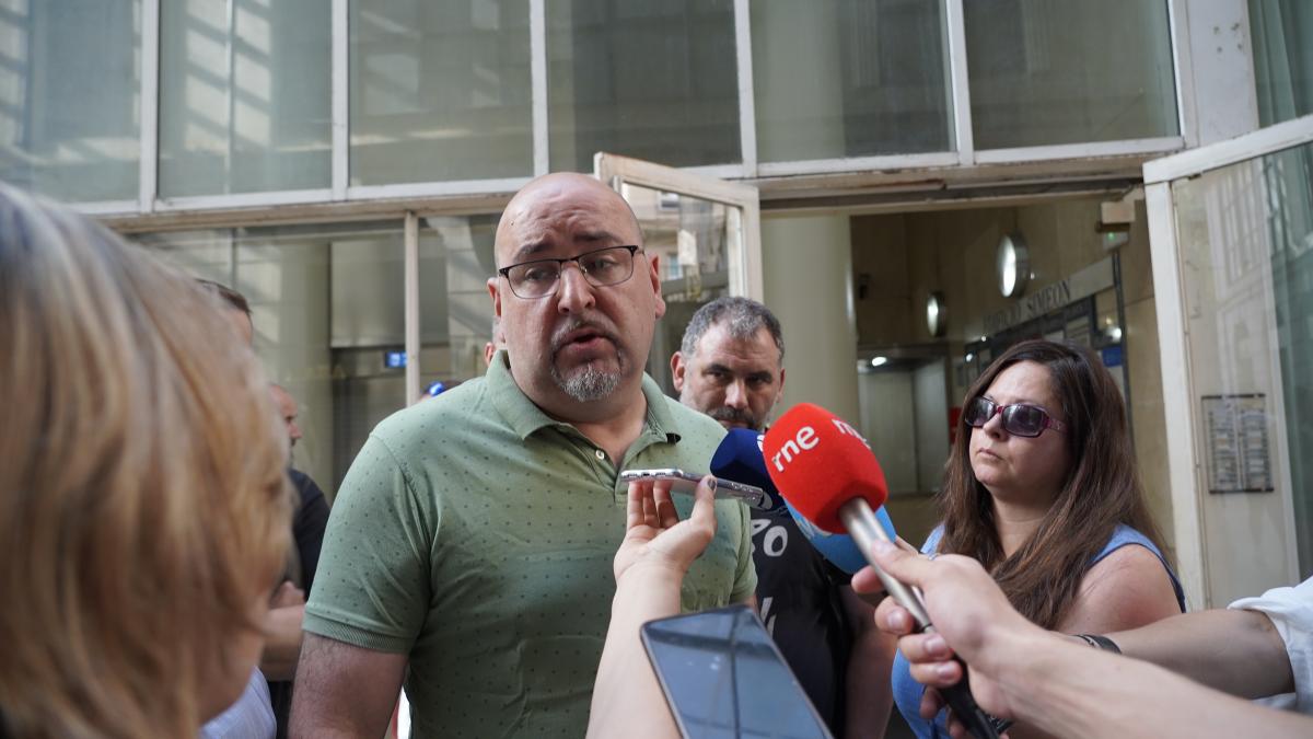 Ismael Vega, presidente del comité de empresa