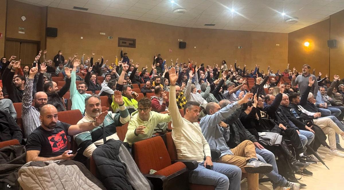 Votacin en la asamblea de delegados y delegadas