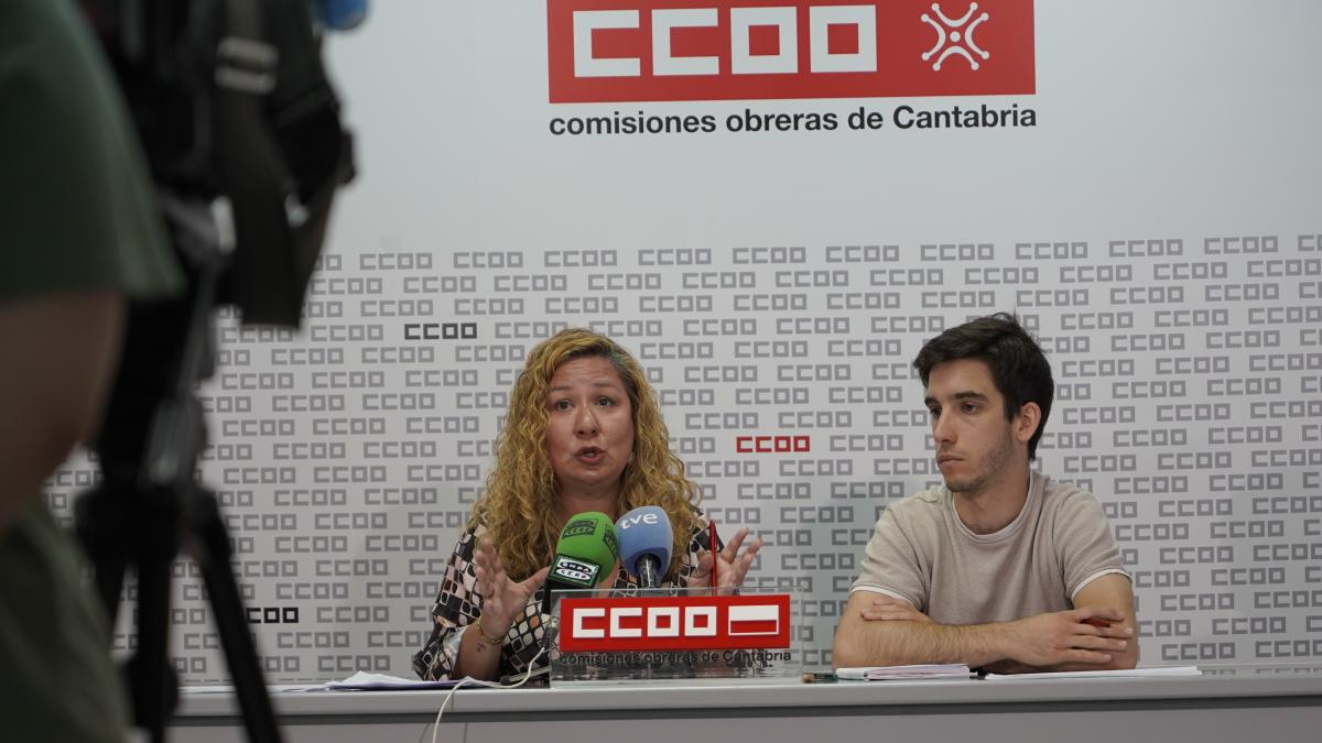 Conchi Sánchez y Pablo Isidro en rueda de prensa