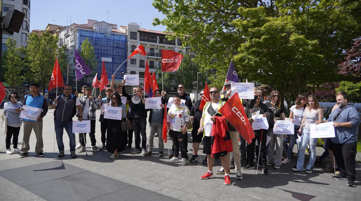 Concentración de la plantilla de Colbi Express