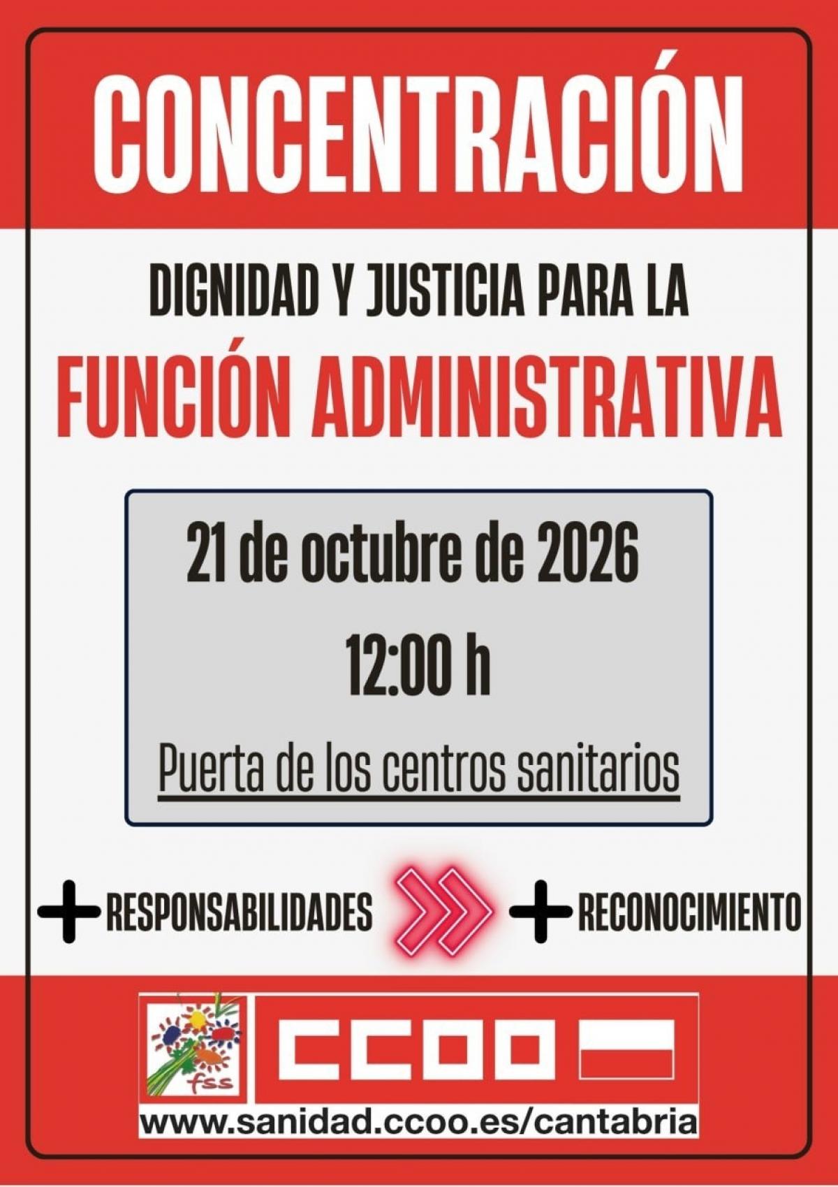 Cartel de la concentración