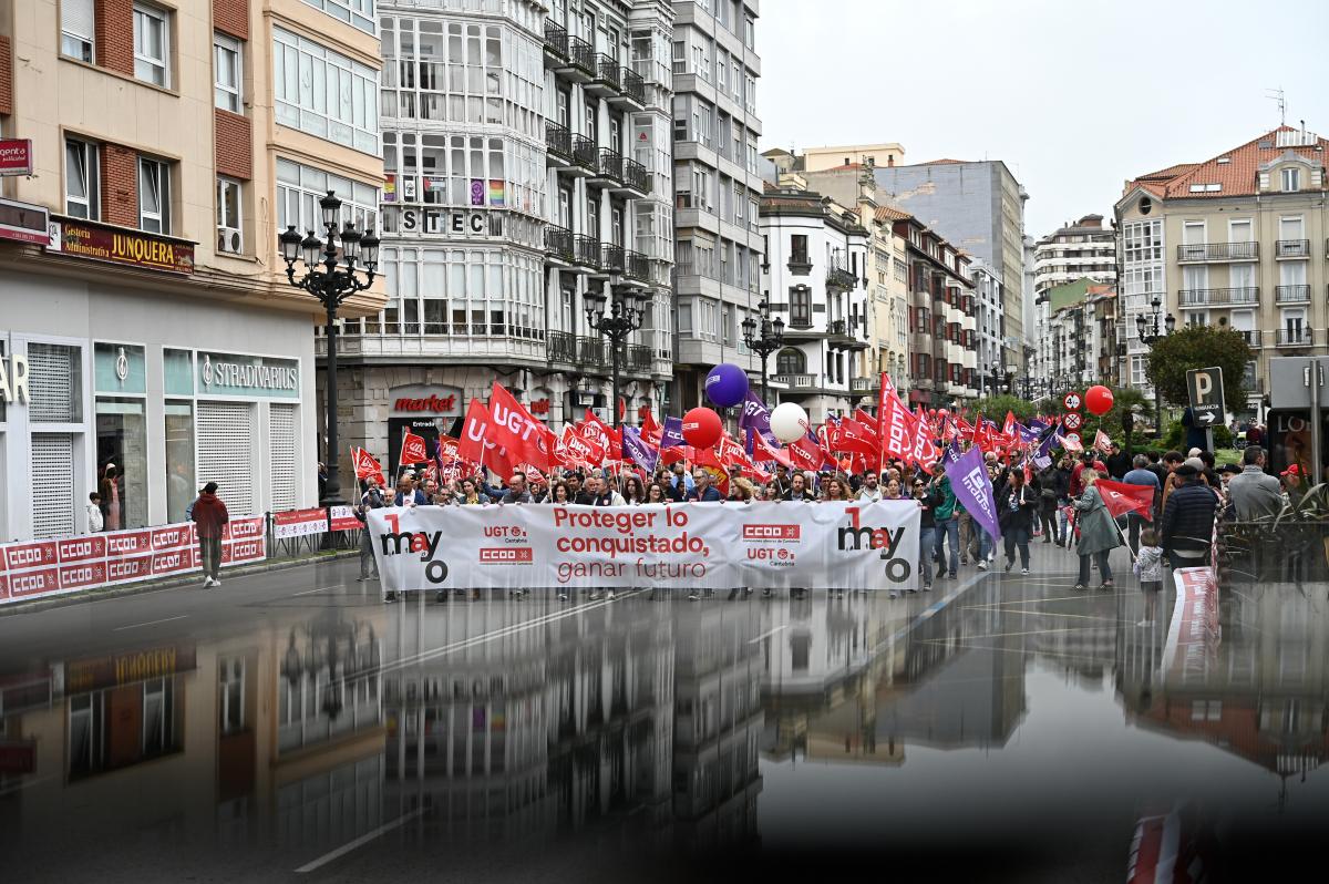 Manifestacin del Primero de Mayo