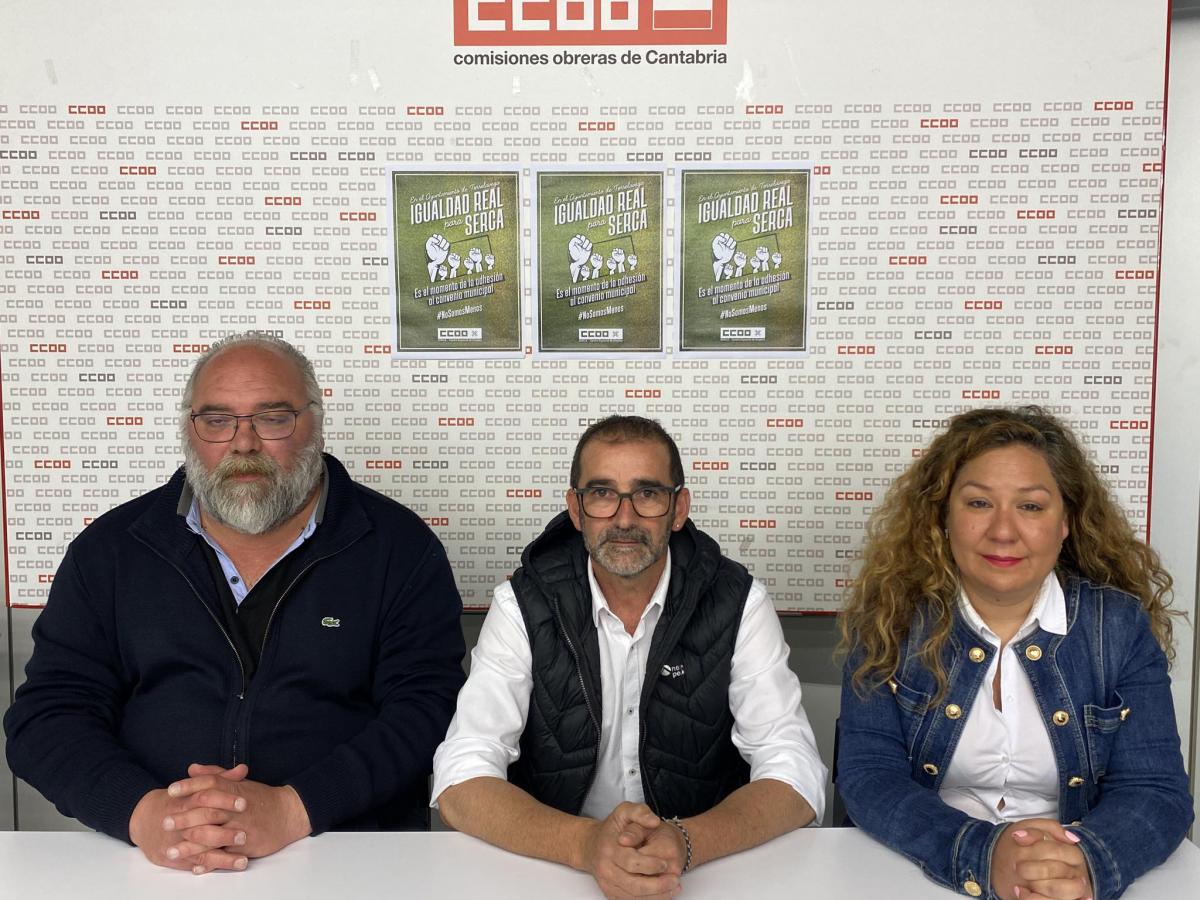 Rueda de prensa del Comit de Empresa hace unas semanas