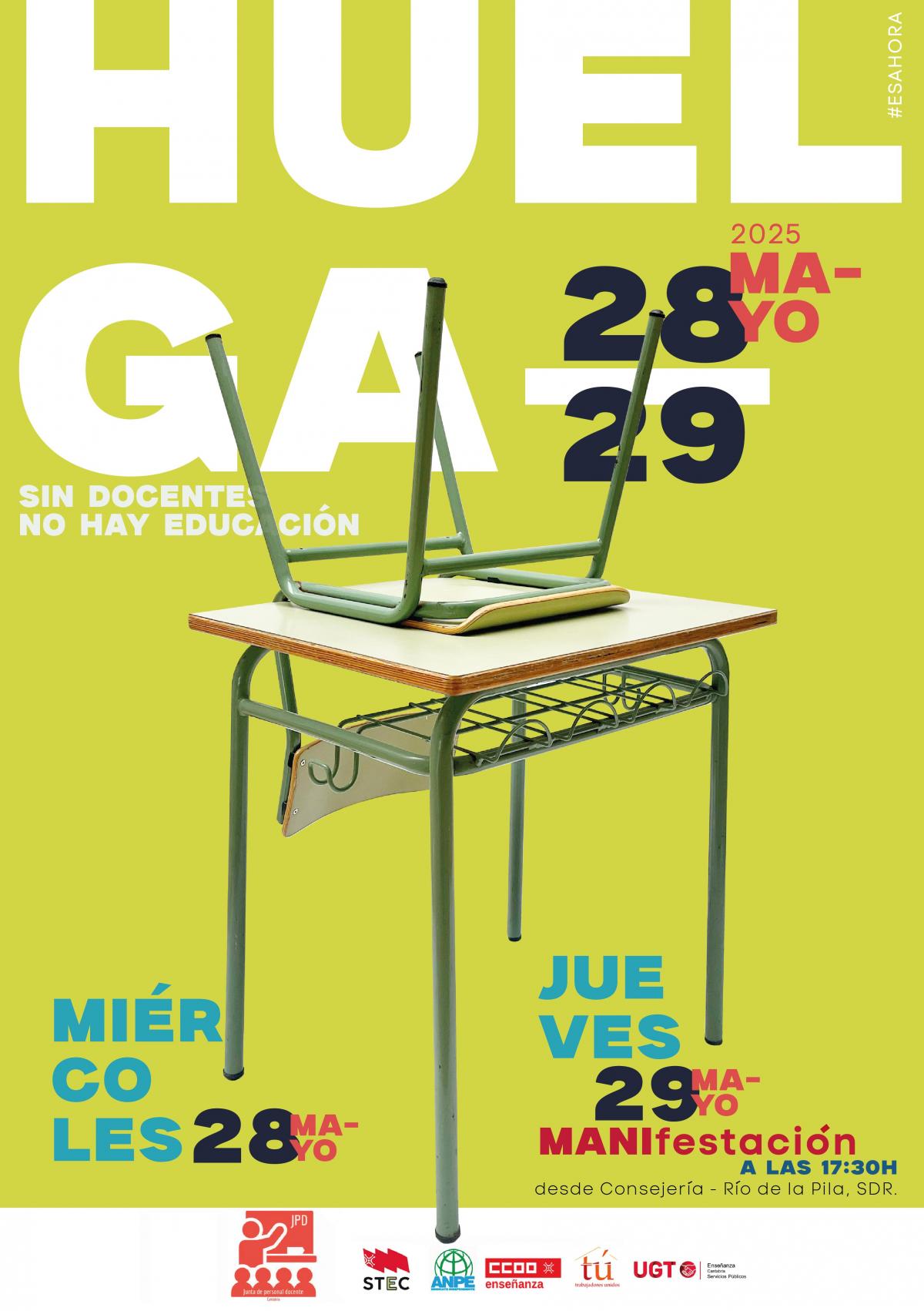 Huelga docente