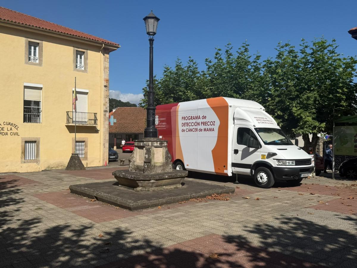 Unidad móvil en Selaya