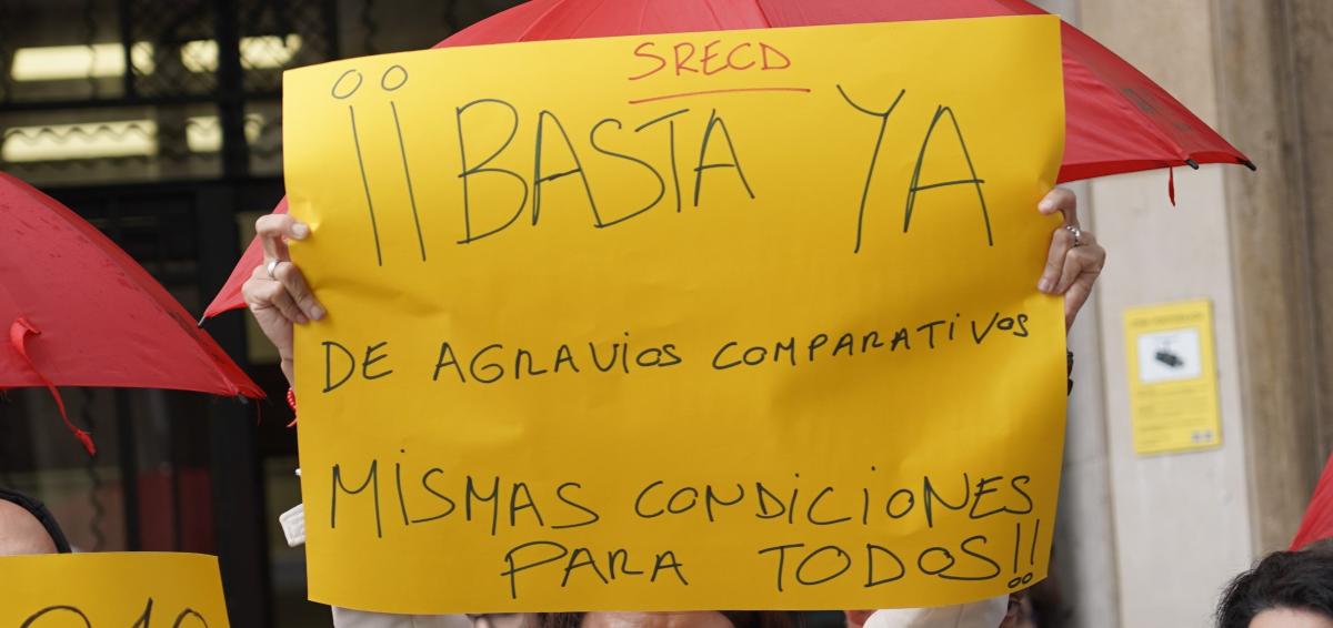 Movilizaciones en la SRECD