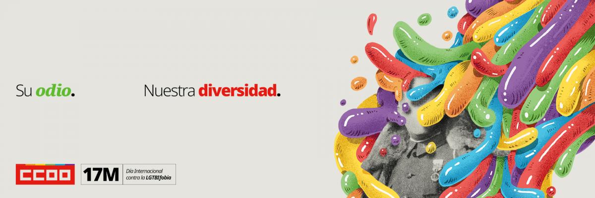 17M, Día Internacional contra la LGTBIfobia.